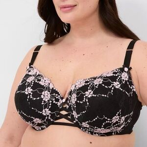 Cacique Cross Dye Lace Boost Balconette